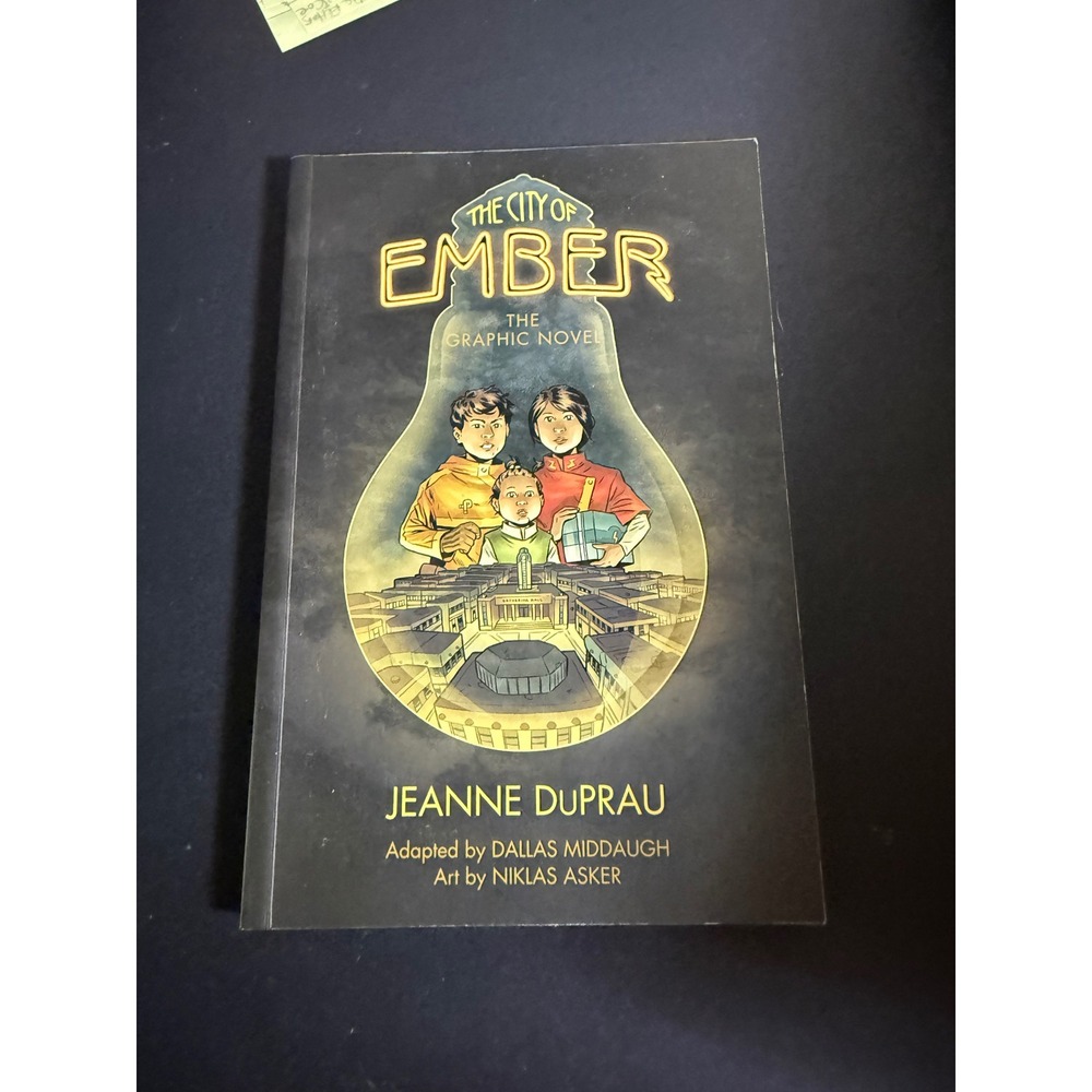 The City of Ember The Graphic Novel Jeanne DuPrau Paperback Dystopian Fiction